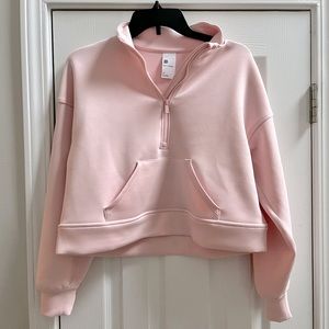 All in Motion cropped scuba hoodie